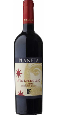 Merlot Sito dell’Ulmo DOC Menfi 2016 (Planeta) - italienischer Rotwein aus Sizilien
